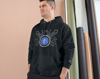 Felpa con cappuccio Ethereum Keys Champion