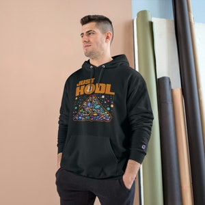 Moletom com capuz Just HODL Champion