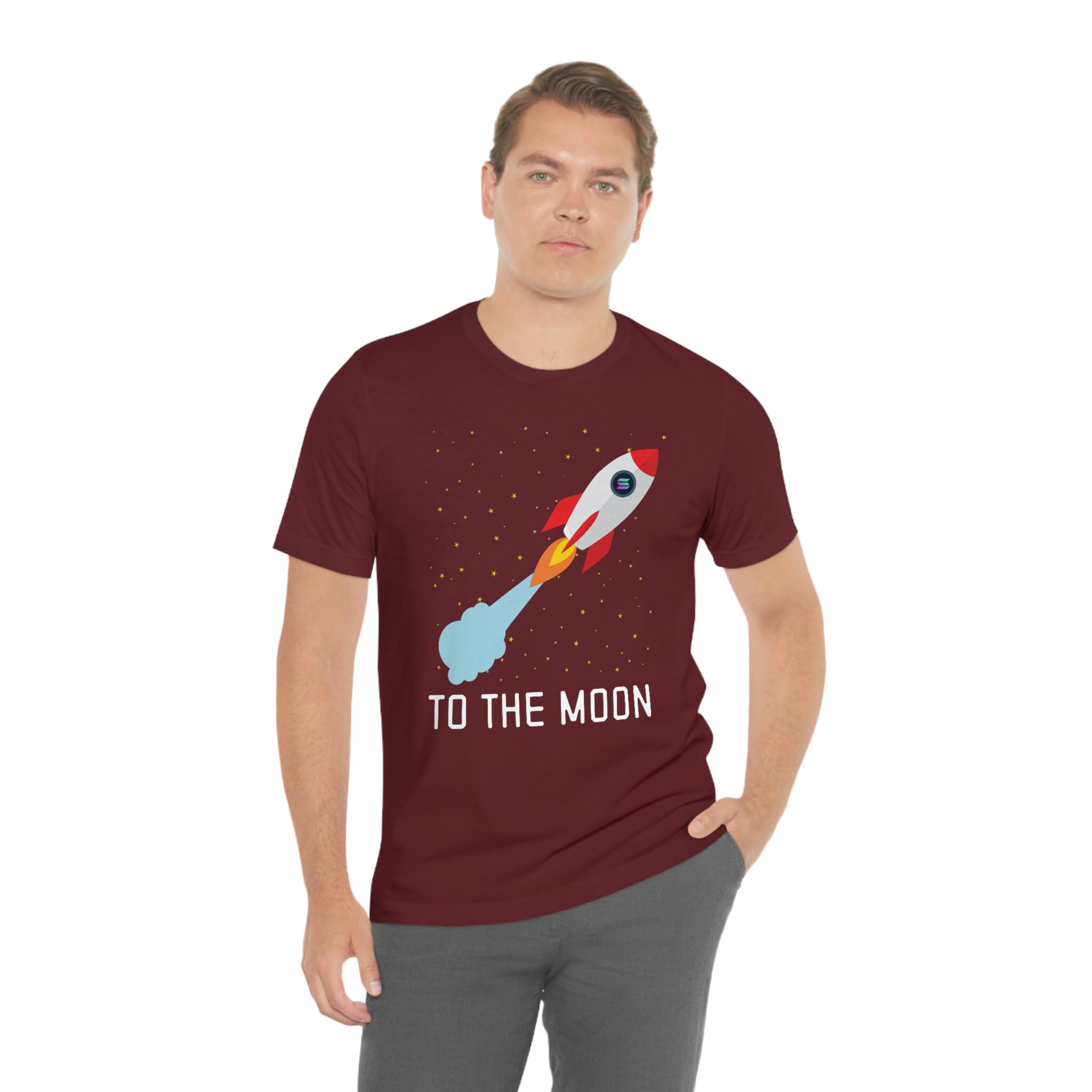 Solana to the Moon Unisex Tee - Etsy