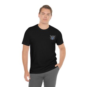 Camiseta unissex Pocket Light Coin Keys