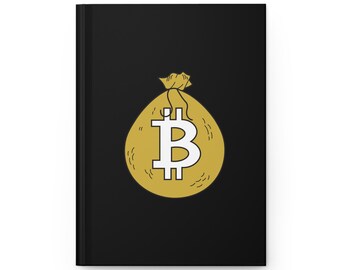 Bitcoin Sack, Notebook - Ruled