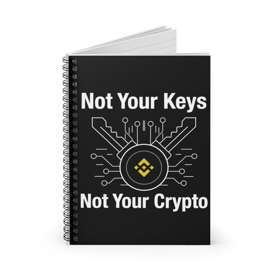 Binance Smart Chain Keys Spiral Notebook - Ruled Line - Etsy