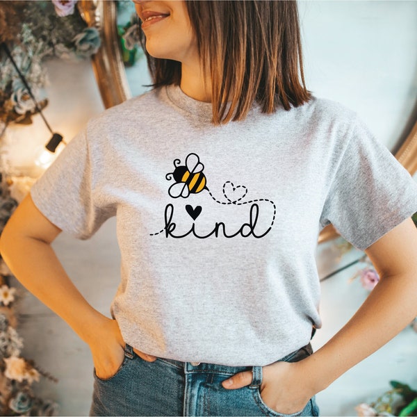 Bee Kind T-shirt, Motivational T-Shirt, Positive T-Shirt, Kindness Shirt, Kind Shirt for Women, Inspirational Shirt, Happiness Matter Shirt