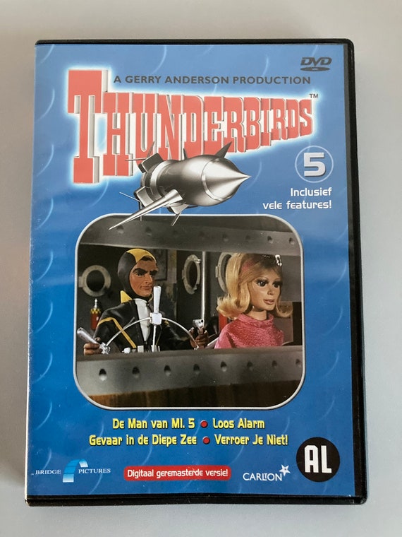 THUNDERBIRDS | DVD Set | 5 DVD | 20 Episodes | Additional Features