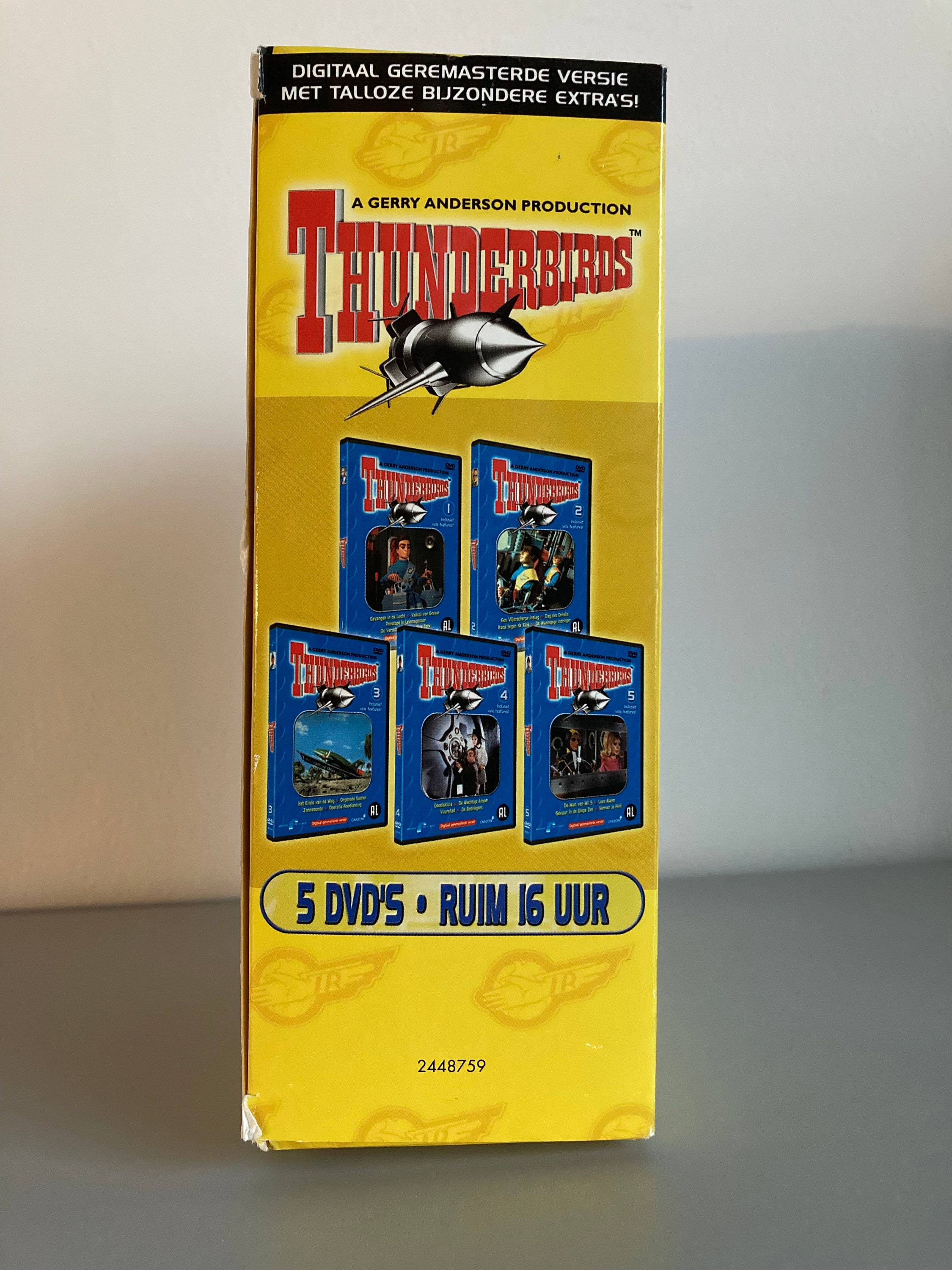 THUNDERBIRDS | DVD Set | 5 DVD | 20 Episodes | Additional Features
