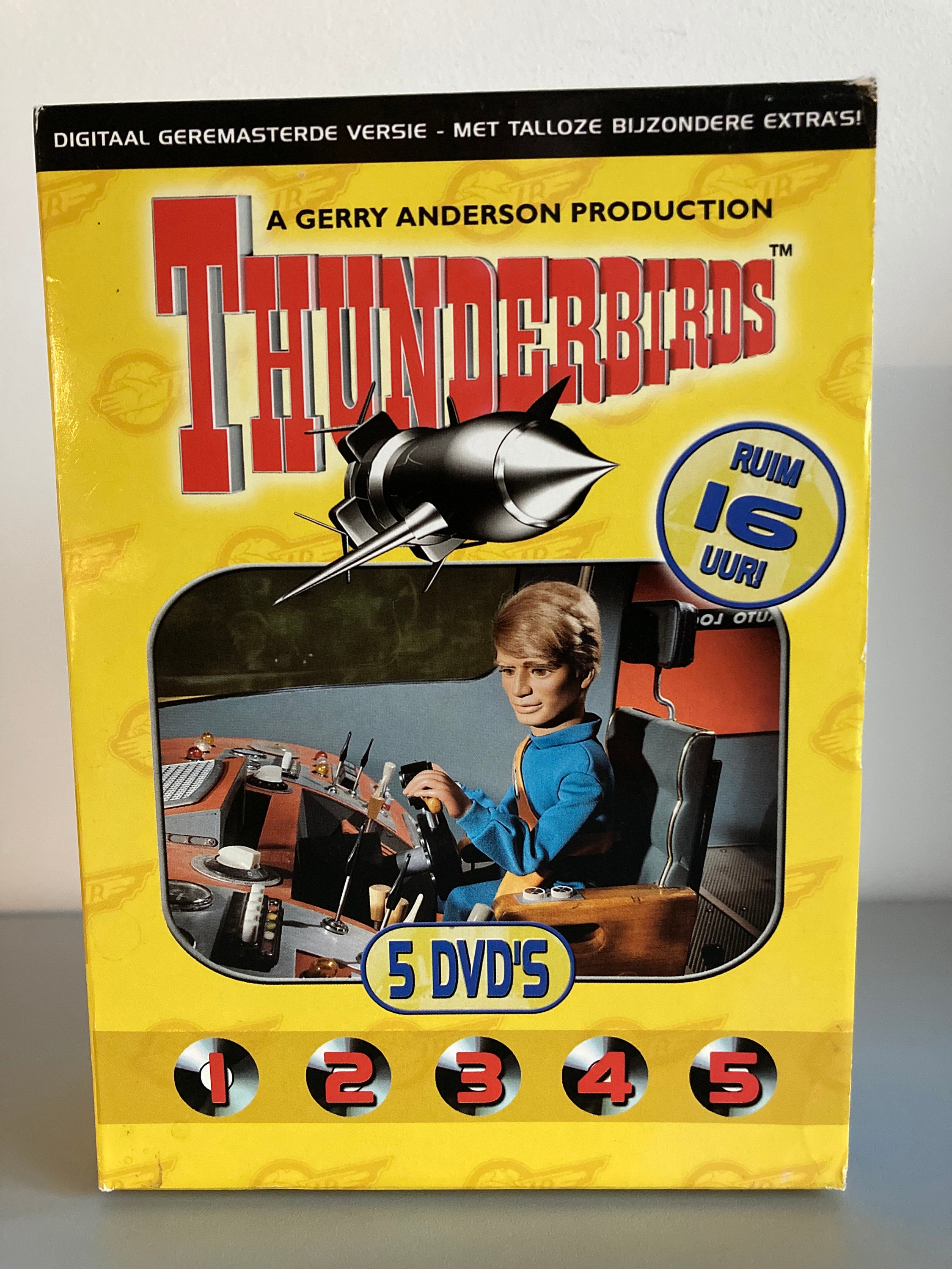 THUNDERBIRDS | DVD Set | 5 DVD | 20 Episodes | Additional Features