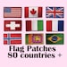 Patch Flag Coat of Arms Shield Emblem Country Embroidered Badge Syria ...
