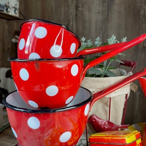 Vintage Enamel Pans