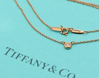 Tiffany 18K Yellow Gold and Rose gold Diamond by The  Yard 16