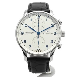 IWC Portuguese Chronograph IW371417 with papers circa 2010