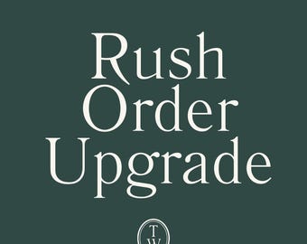RUSH MY ORDER - Skip the line