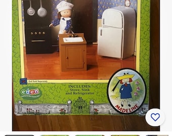 Madeline's Old House In Paris Doll House Eden 2000 No. 33800