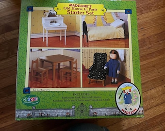 Madeline 8” Doll Old House in Paris Furniture Starter Set EDEN - Etsy