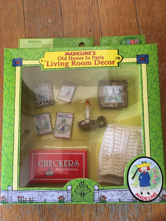 Madeline 8” Doll's Old House in Paris Living Room Accessories Eden
