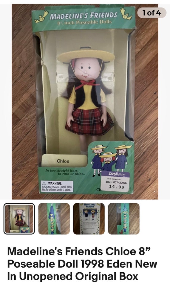 Madeline 8” Doll Friend Chloe EDEN - Etsy