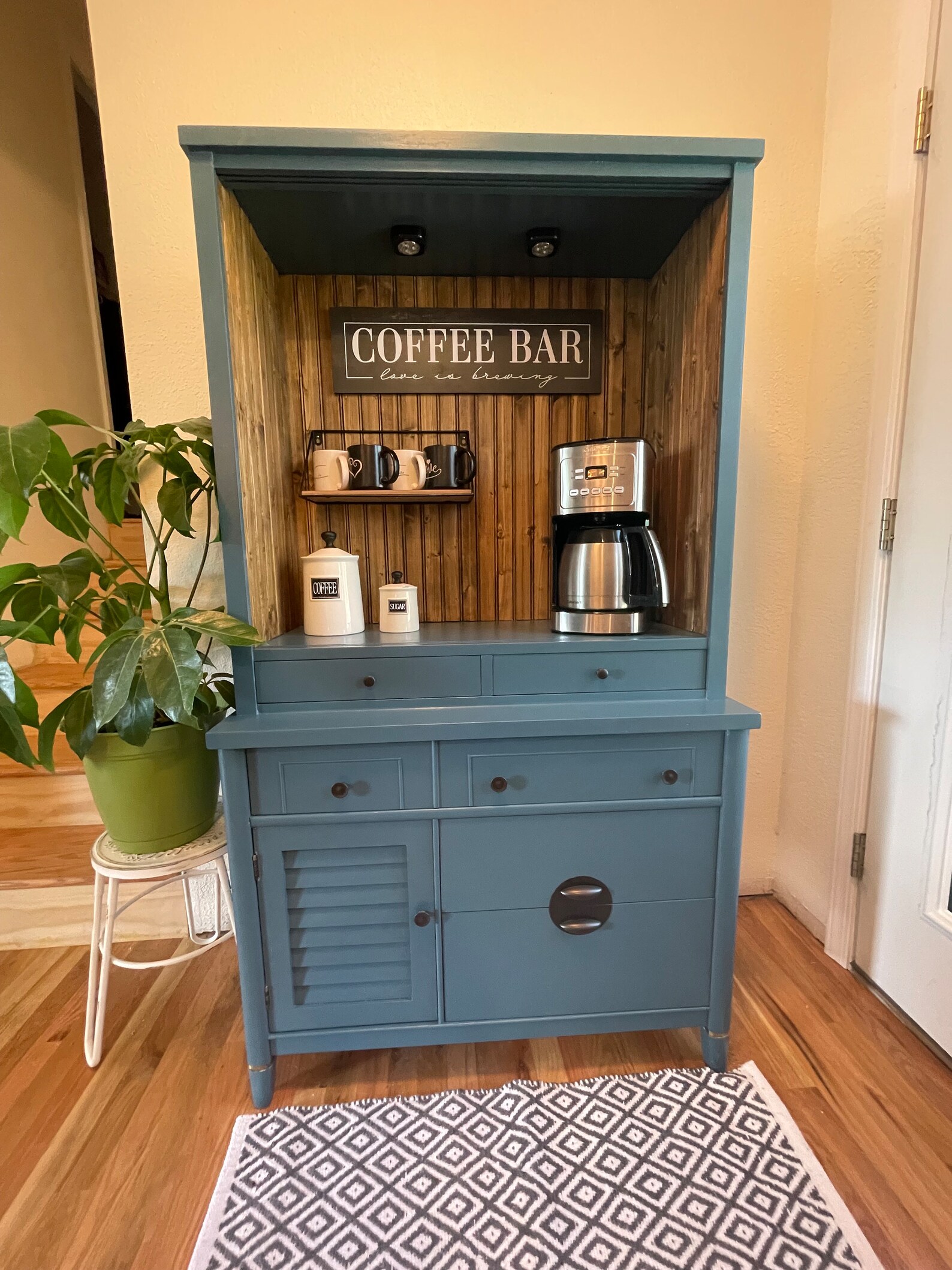 Coffee Bar/custom Hutch Etsy
