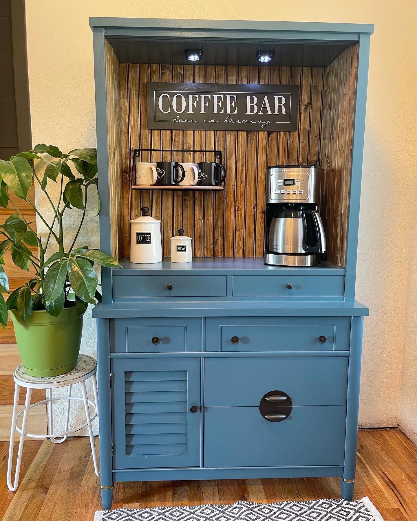 Coffee Bar/custom Hutch Etsy