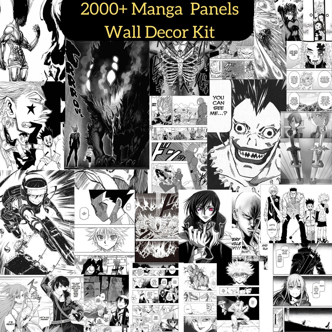 Hunter x Hunter Manga Panel  Anime wall art, Comic book template