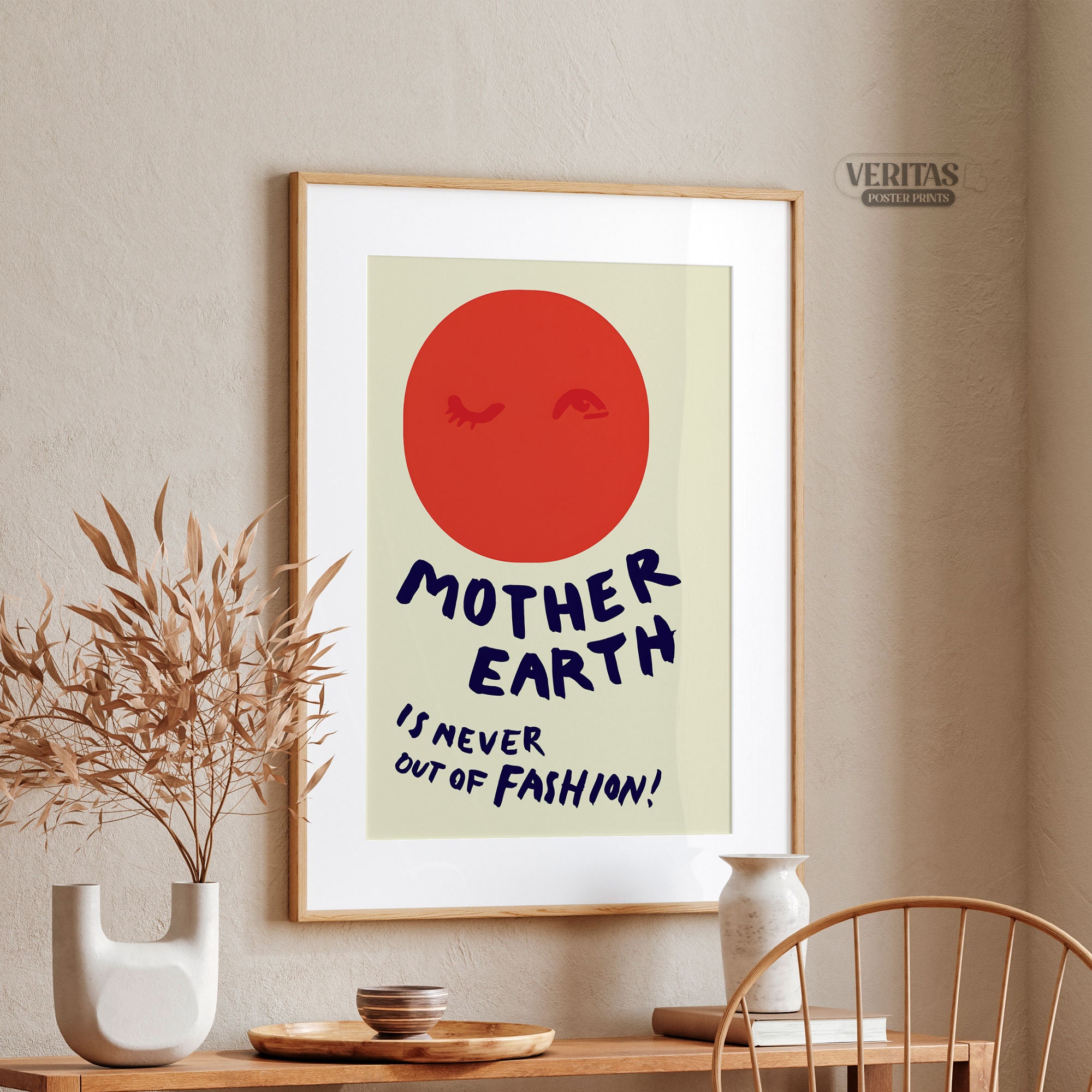 Agent Samuel begrænse Mado Poster-mother Earth-home Wall Decor-museum Print-funny - Etsy