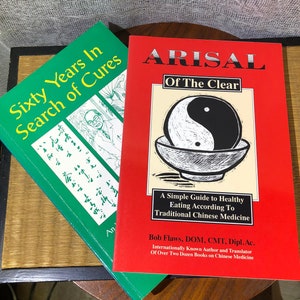 Chinese Traditional Medicine 2-Fer: Sixty Years in Search of Cures 1994 & Arisal of the Clear 1991- Excellent Condition
