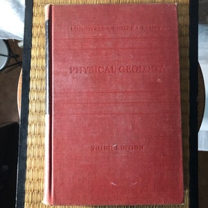 Geología física de Longwell, Knopf y Flint - Publicado en 1949 por John Wiley & Sons Tapa dura
