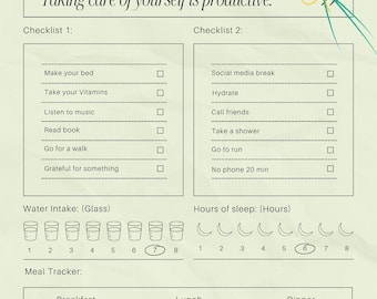 ADHS Printable Planer: Tagesplaner & Exekutivfunktion (PDF-Format)