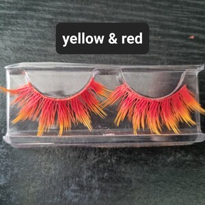 Coloured lashes (custom - pack of 3)