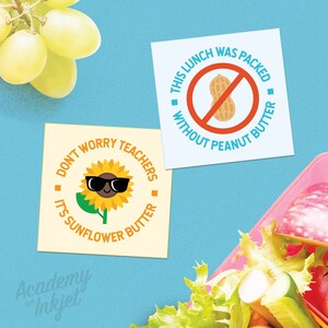 Printable Lunchbox Cards | Nut-free Memo | Fun Notes for Kids and ...