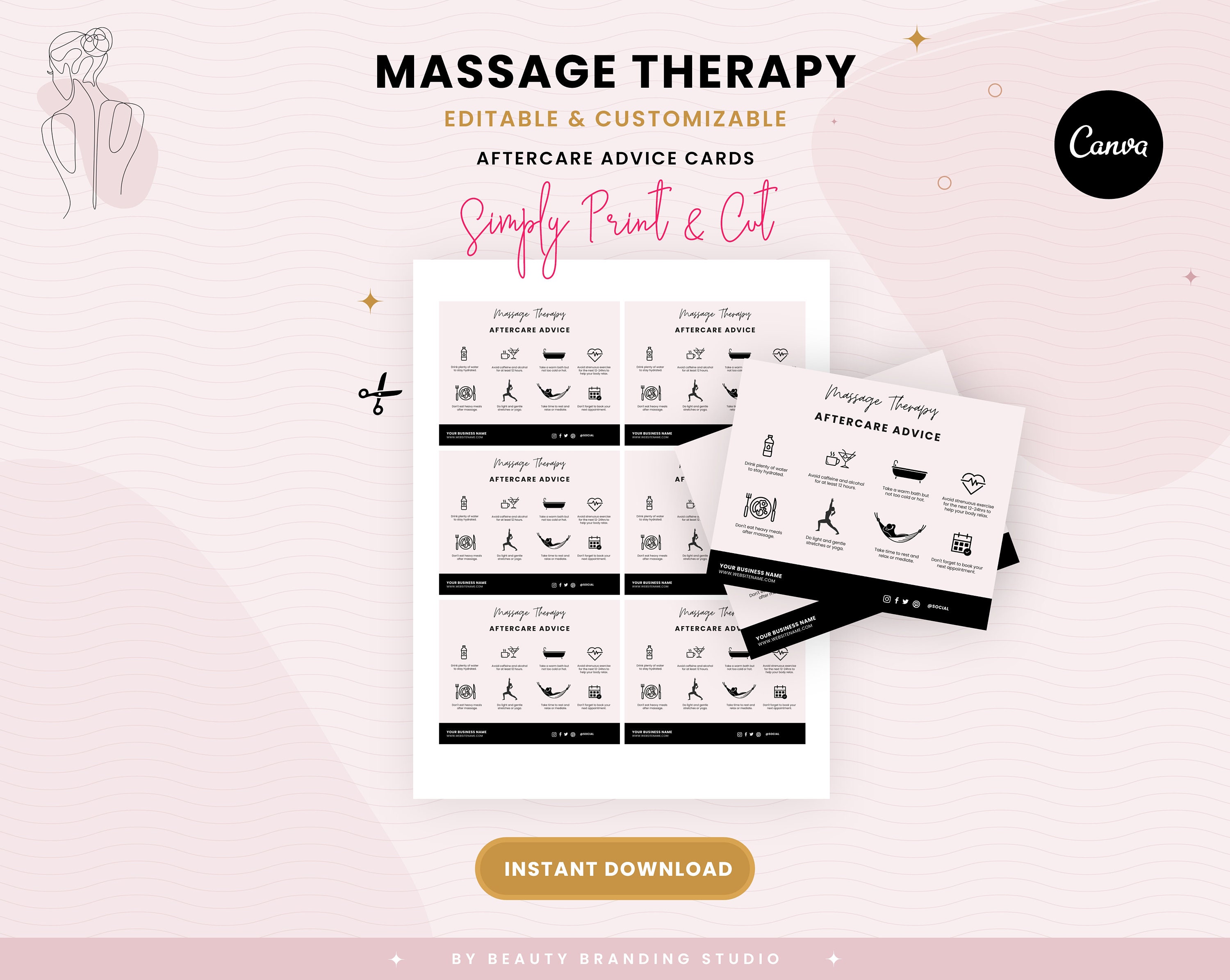 Message Paperwork Editable Massage Therapist Forms, Massage Consent Form, Massage Intake ...