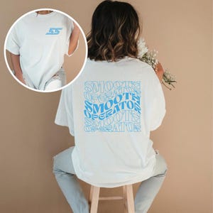 Carlos Sainz Fans F1 Team SmoothOperator #55 Gewellter Text Grafikdruck Unisex Geschenk für Sie und Ihn