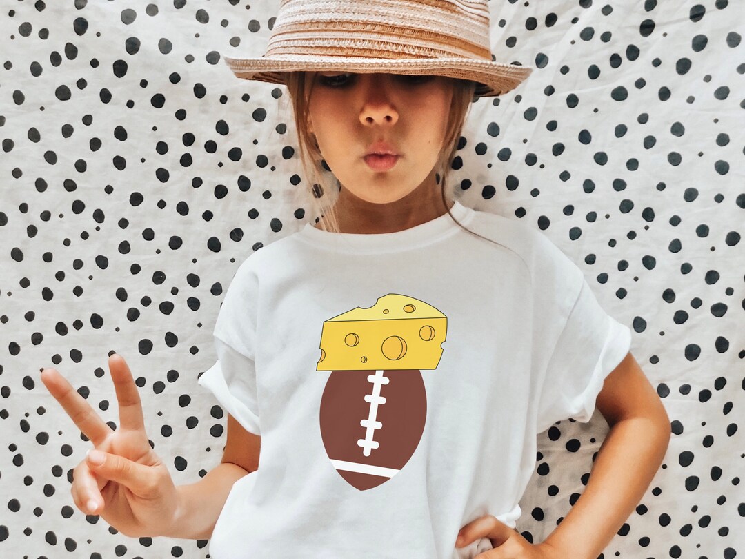 Kids Cheesehead Shirt, Green Bay Packers Kids Shirt, Girls Packers
