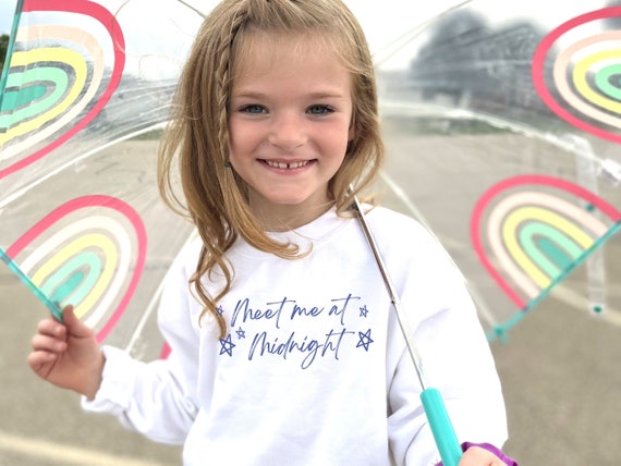 Kids Taylor Swift Midnights Sweatshirt, Youth Taylor Swift Crew, Swiftie  Gift, Taylor Swift Merch, Girls Taylor Swift Shirt, Eras Tour Crew 