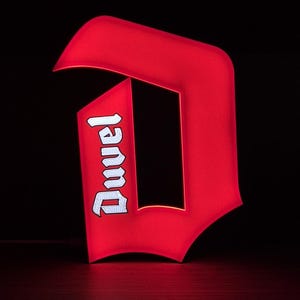 Duvel 3D LED sign