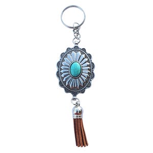 Concho Keychain - Etsy