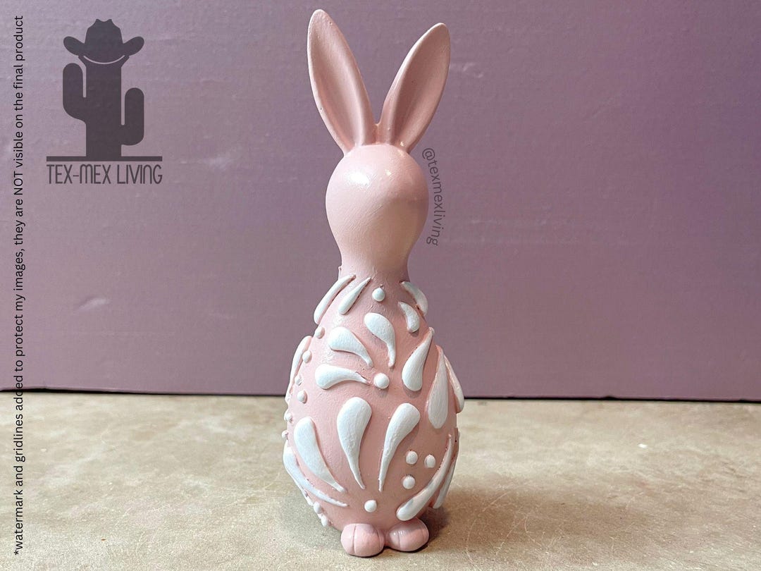 Mexican easter bunny decor mexican home decor easter bunny figurine