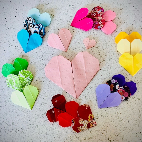 Origami Heart (25+ hearts)