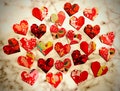 Assorted Origami Hearts Set of 25