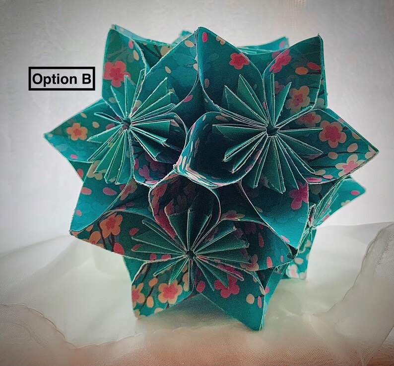 Light Blue Kusudama - Etsy
