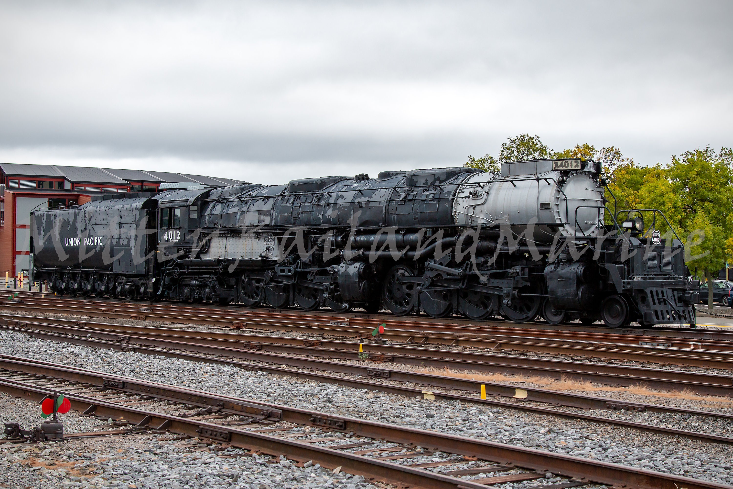 Union Pacific 4884 Big Boy 4012 Steam Steamtown Scranton