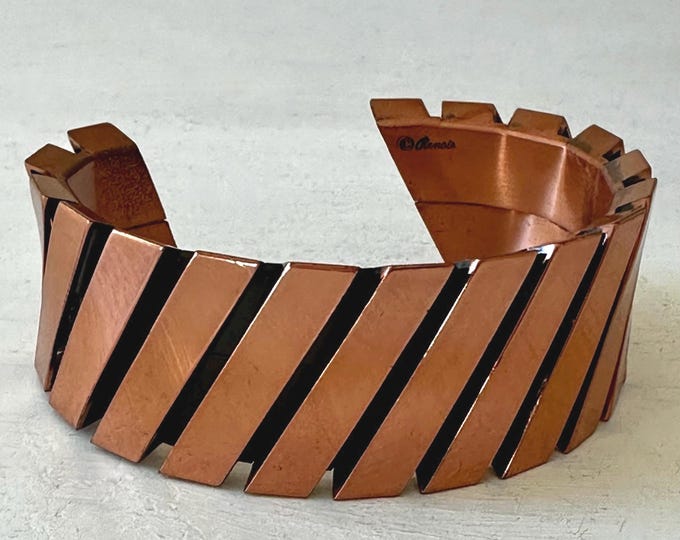 Vintage Renoir Copper Cuff Bracelet