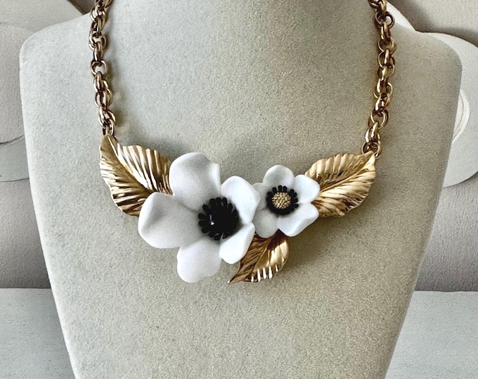 Vintage Louis Feraud for Avon "Blossoms of Spring" Necklace 19"