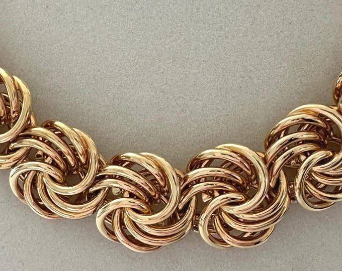 Vintage Gold Tone Necklace