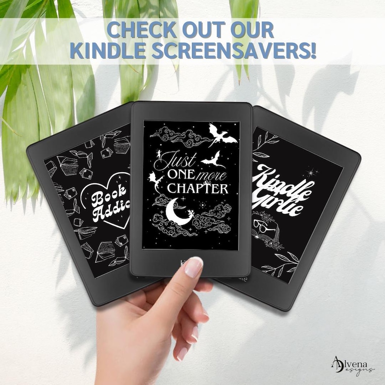 Bookish Kindle Case Insert Stylish Case Art & Stickers for Kindle ...