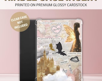 Romantasy Kindle Tascheneinsatz: Rosa Fantasy Reader Sticker
