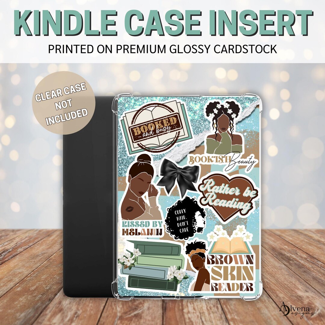 Black Girl Magic Kindle Case Insert | Kindle Clear Case Insert ...