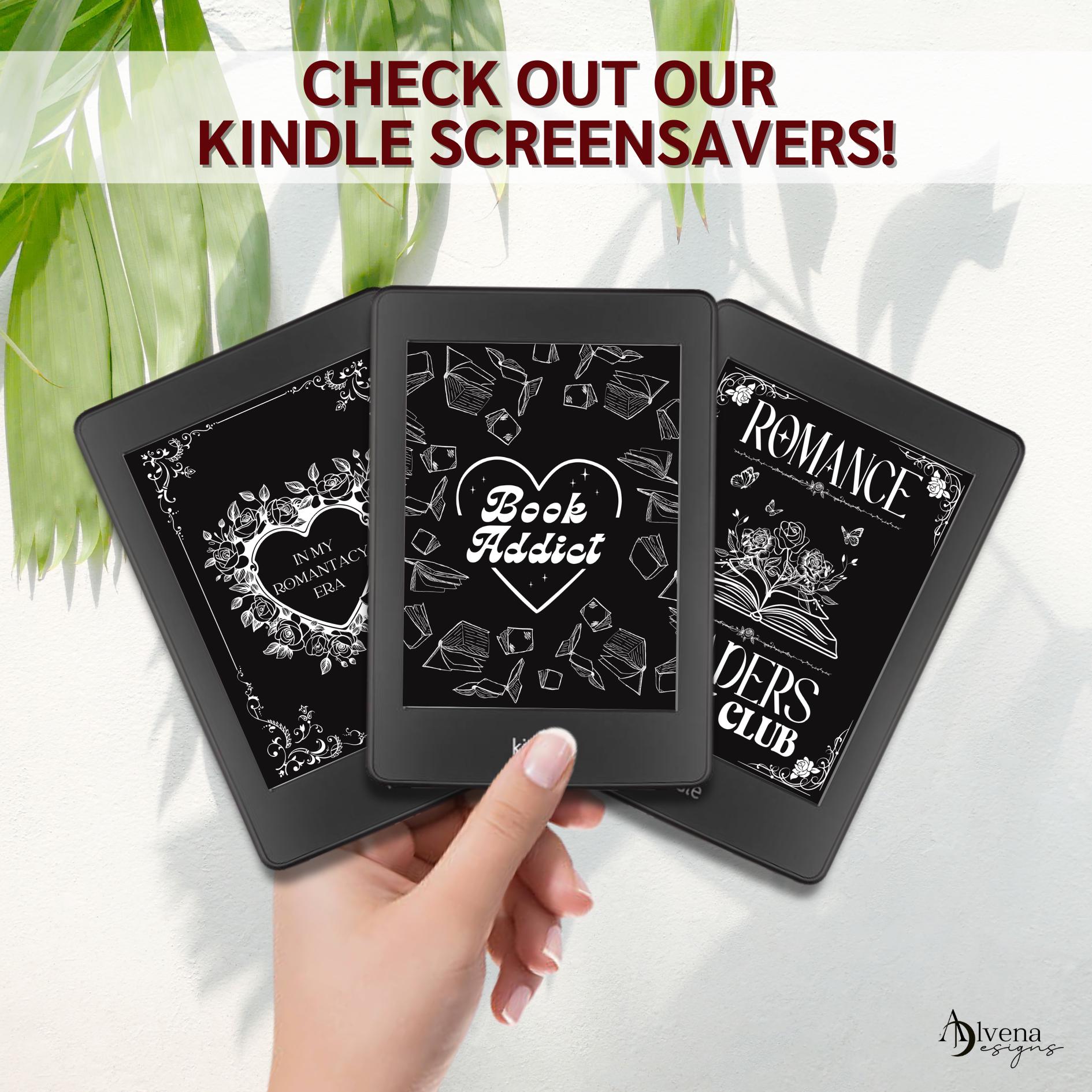 Dark Romance Kindle Case Insert | Kindle Stickers | Kindle Accessory ...