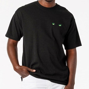 Green Cat Eyes T-Shirt