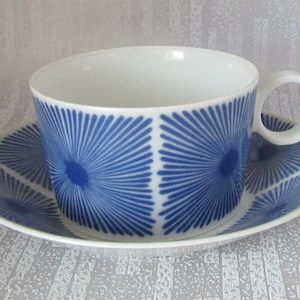 NIPPON, Arabia of Finland, Handpainted Tea Cup and saucer, Very good Condition