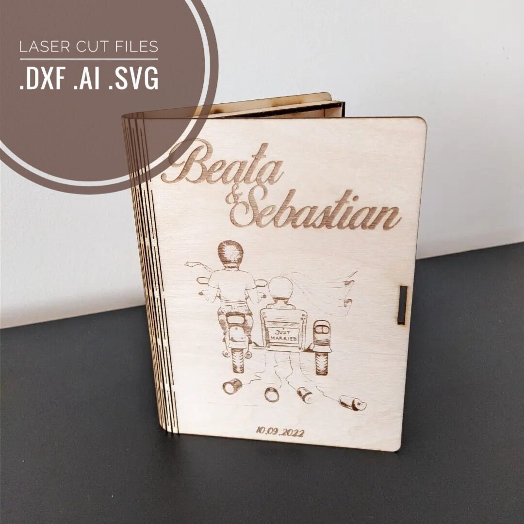 Wedding Souvenir - Laser Cut Files Dxf Svg Ai - 3mm Plywood - Etsy