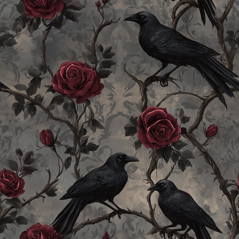 Raven Wallpaper - Etsy